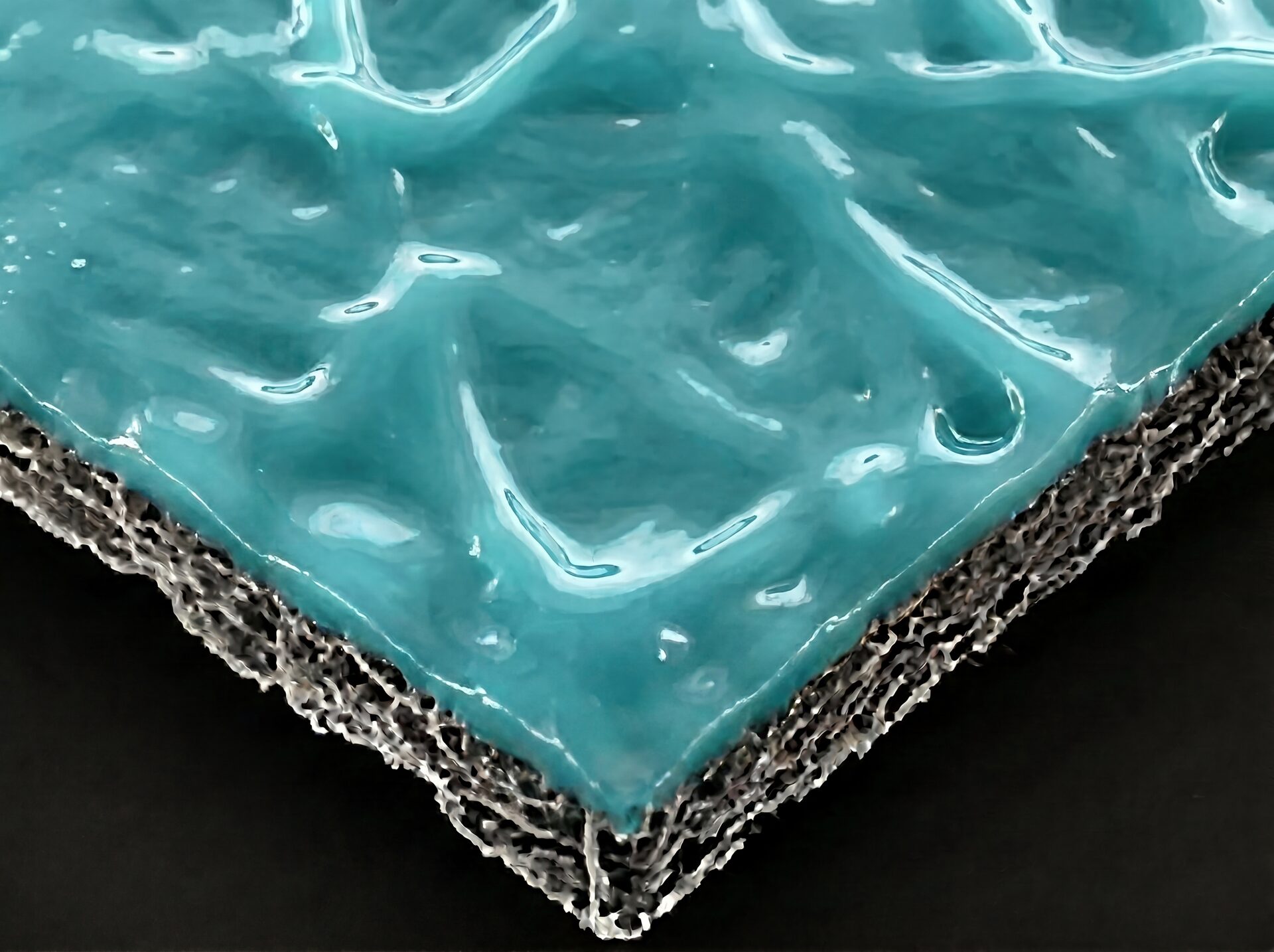Coated surface surface